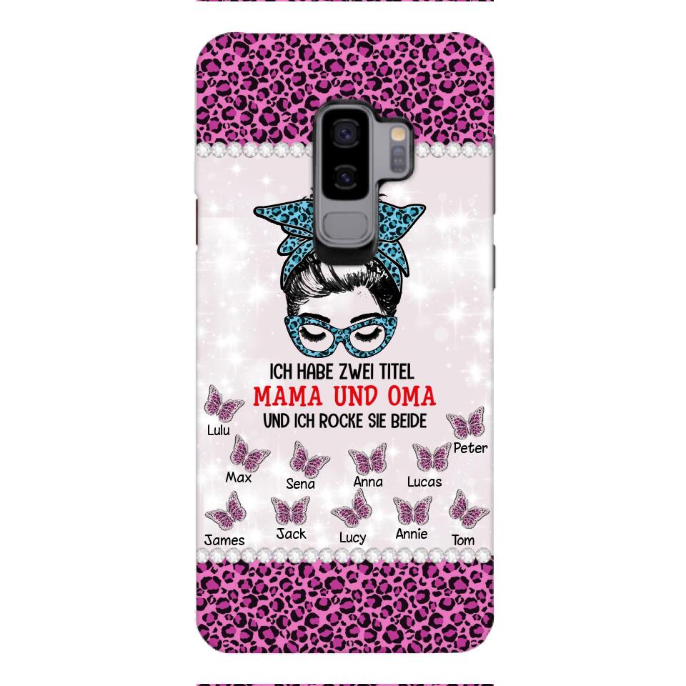 Personalized Grandma Kid Phone Case Printed 22APR-MQ05