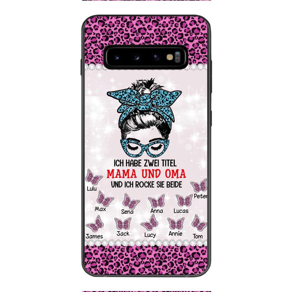 Personalized Grandma Kid Phone Case Printed 22APR-MQ05