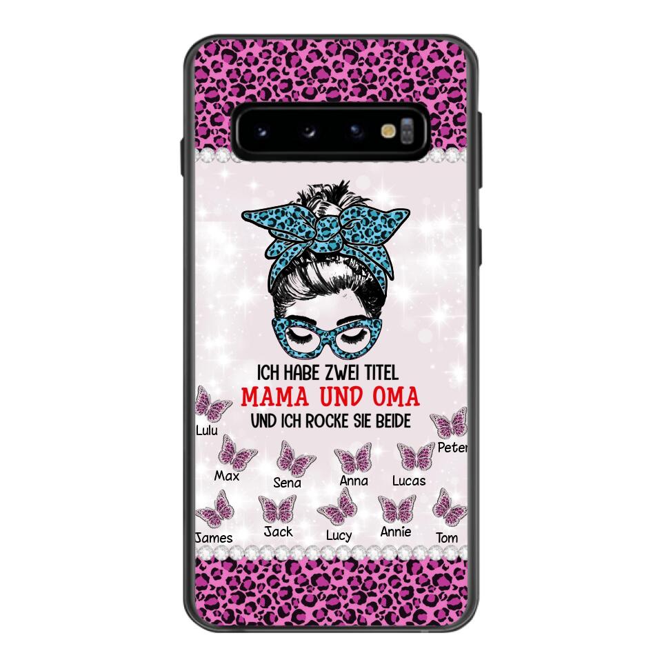 Personalized Grandma Kid Phone Case Printed 22APR-MQ05