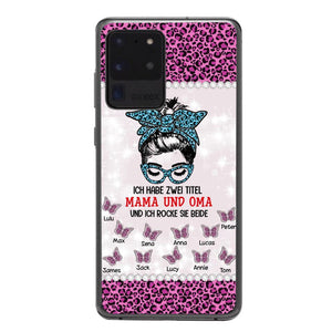 Personalized Grandma Kid Phone Case Printed 22APR-MQ05