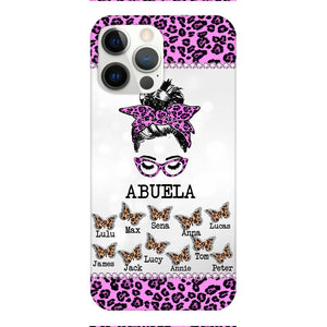 Personalized Grandma Kid Spanish Phone Case Printed 22APR-DT05