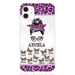 Personalized Grandma Kid Spanish Phone Case Printed 22APR-DT05