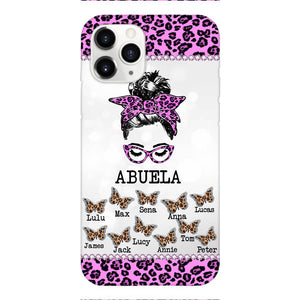 Personalized Grandma Kid Spanish Phone Case Printed 22APR-DT05