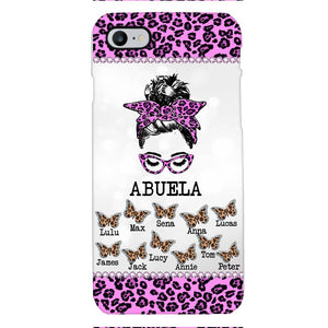 Personalized Grandma Kid Spanish Phone Case Printed 22APR-DT05