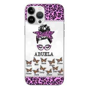 Personalized Grandma Kid Spanish Phone Case Printed 22APR-DT05