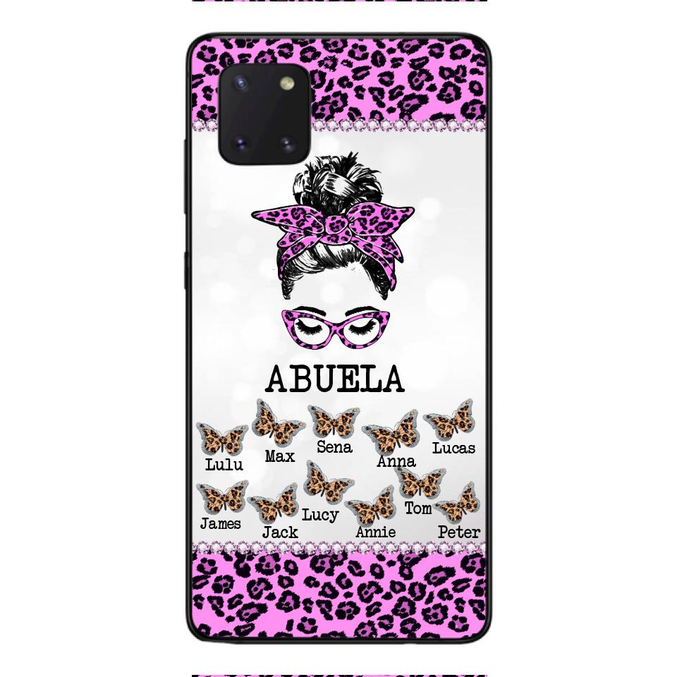 Personalized Grandma Kid Spanish Phone Case Printed 22APR-DT05