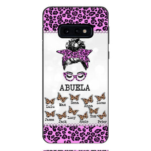 Personalized Grandma Kid Spanish Phone Case Printed 22APR-DT05