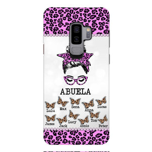 Personalized Grandma Kid Spanish Phone Case Printed 22APR-DT05