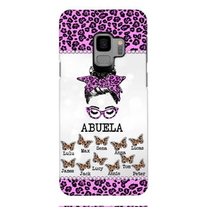 Personalized Grandma Kid Spanish Phone Case Printed 22APR-DT05