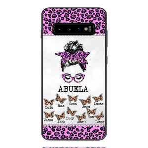 Personalized Grandma Kid Spanish Phone Case Printed 22APR-DT05