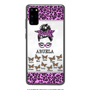 Personalized Grandma Kid Spanish Phone Case Printed 22APR-DT05