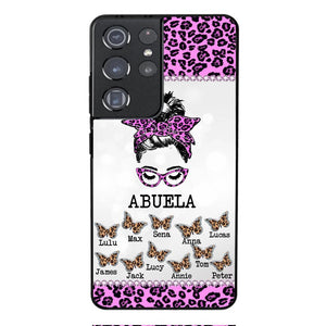 Personalized Grandma Kid Spanish Phone Case Printed 22APR-DT05