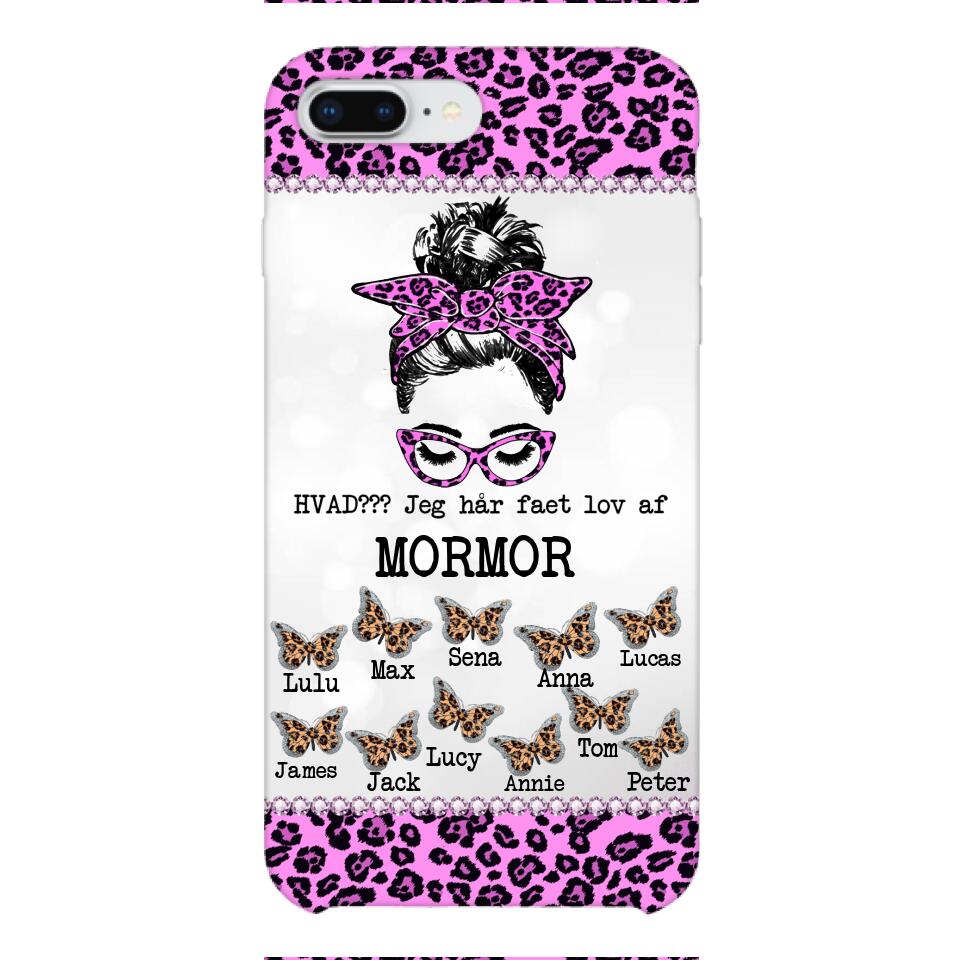 Personalized Grandma Kid Danish Phone Case Printed 22APR-DT05