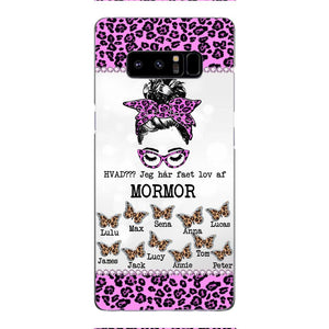 Personalized Grandma Kid Danish Phone Case Printed 22APR-DT05