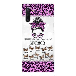 Personalized Grandma Kid Danish Phone Case Printed 22APR-DT05