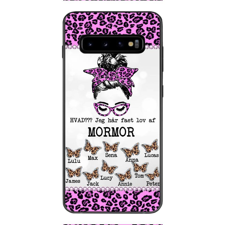 Personalized Grandma Kid Danish Phone Case Printed 22APR-DT05