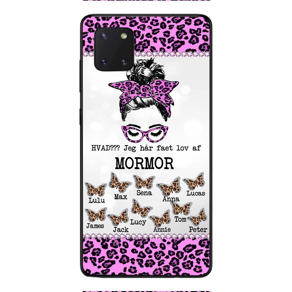 Personalized Grandma Kid Danish Phone Case Printed 22APR-DT05