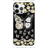 Personalized Grandma Kid Butterfly Phone Case Printed T3Q 0504