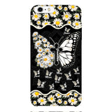 Personalized Grandma Kid Butterfly Phone Case Printed T3Q 0504