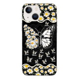 Personalized Grandma Kid Butterfly Phone Case Printed T3Q 0504