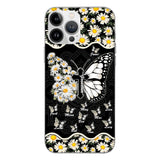 Personalized Grandma Kid Butterfly Phone Case Printed T3Q 0504