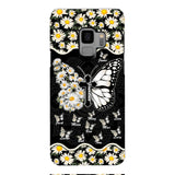 Personalized Grandma Kid Butterfly Phone Case Printed T3Q 0504