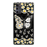 Personalized Grandma Kid Butterfly Phone Case Printed T3Q 0504