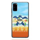 Personalized Nana Kid Turtle Phone Case Printed 3N 0604