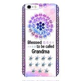 Personalized Grandma Kid Turtle Phone Case Printed V3Q 0704