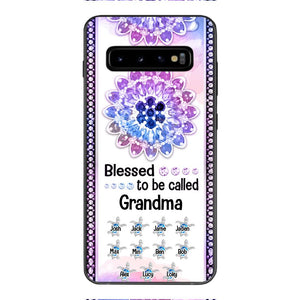 Personalized Grandma Kid Turtle Phone Case Printed V3Q 0704