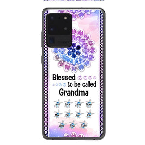 Personalized Grandma Kid Turtle Phone Case Printed V3Q 0704