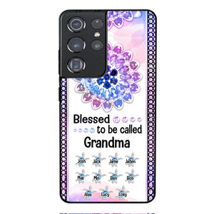 Personalized Grandma Kid Turtle Phone Case Printed V3Q 0704