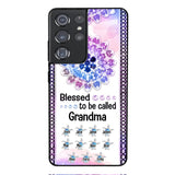 Personalized Grandma Kid Turtle Phone Case Printed V3Q 0704