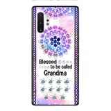 Personalized Grandma Kid Turtle Phone Case Printed V3Q 0704