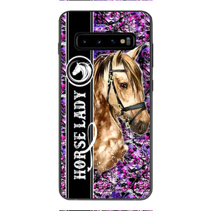 PERSONALIZED HORSE LADY PHONECASE QTTQ0704