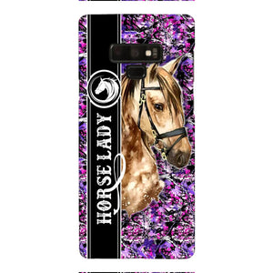 PERSONALIZED HORSE LADY PHONECASE QTTQ0704