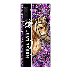 PERSONALIZED HORSE LADY PHONECASE QTTQ0704