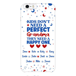 Personalized Grandma Kid Phone Case Printed 3T 0704