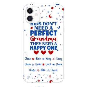 Personalized Grandma Kid Phone Case Printed 3T 0704