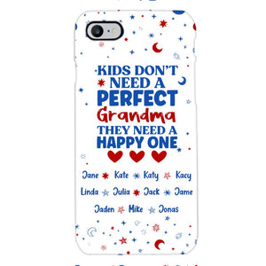 Personalized Grandma Kid Phone Case Printed 3T 0704