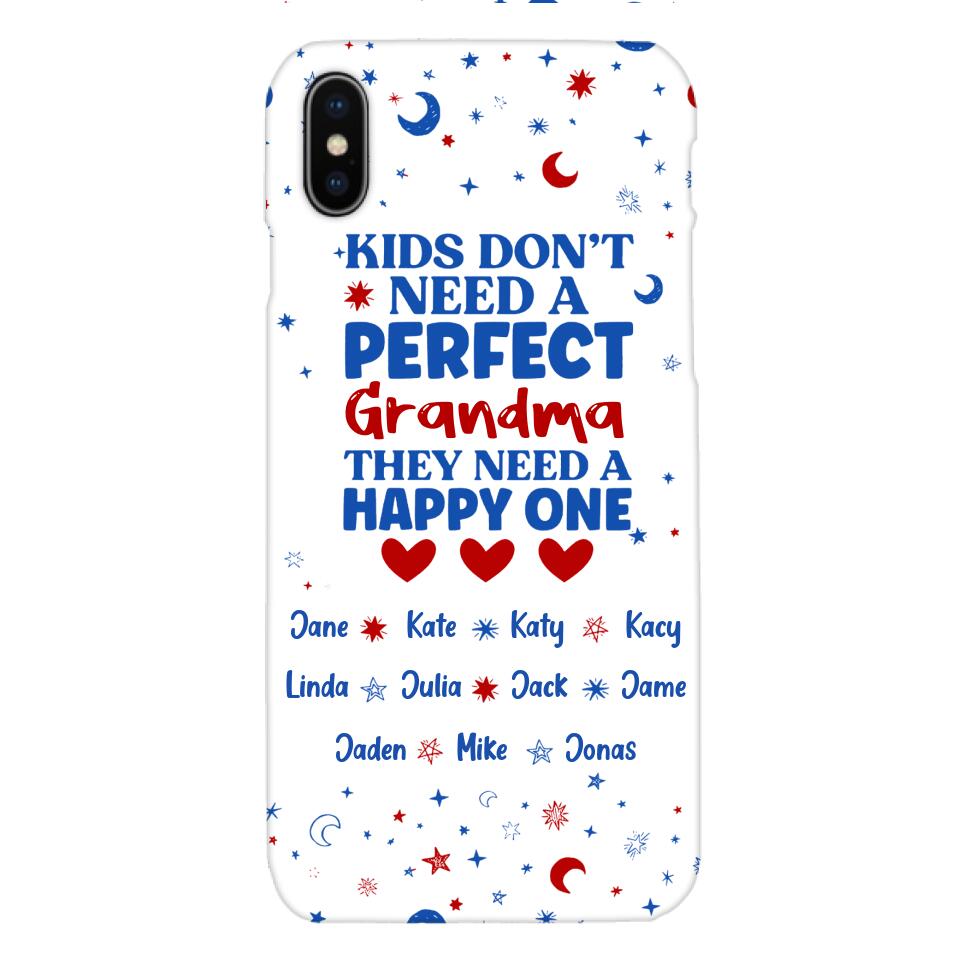 Personalized Grandma Kid Phone Case Printed 3T 0704