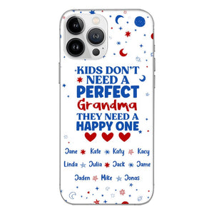 Personalized Grandma Kid Phone Case Printed 3T 0704