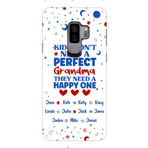 Personalized Grandma Kid Phone Case Printed 3T 0704