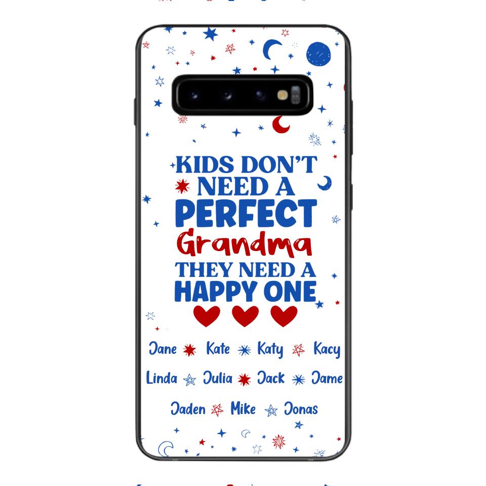 Personalized Grandma Kid Phone Case Printed 3T 0704