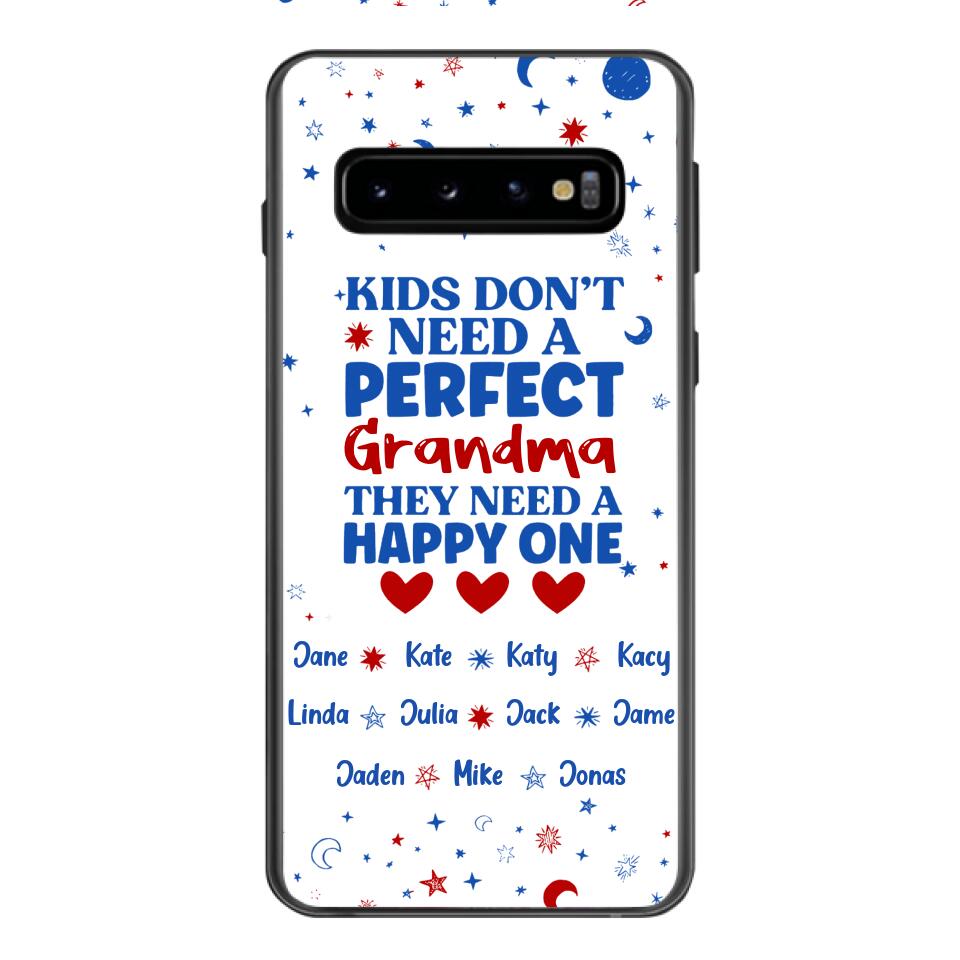 Personalized Grandma Kid Phone Case Printed 3T 0704