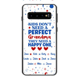 Personalized Grandma Kid Phone Case Printed 3T 0704