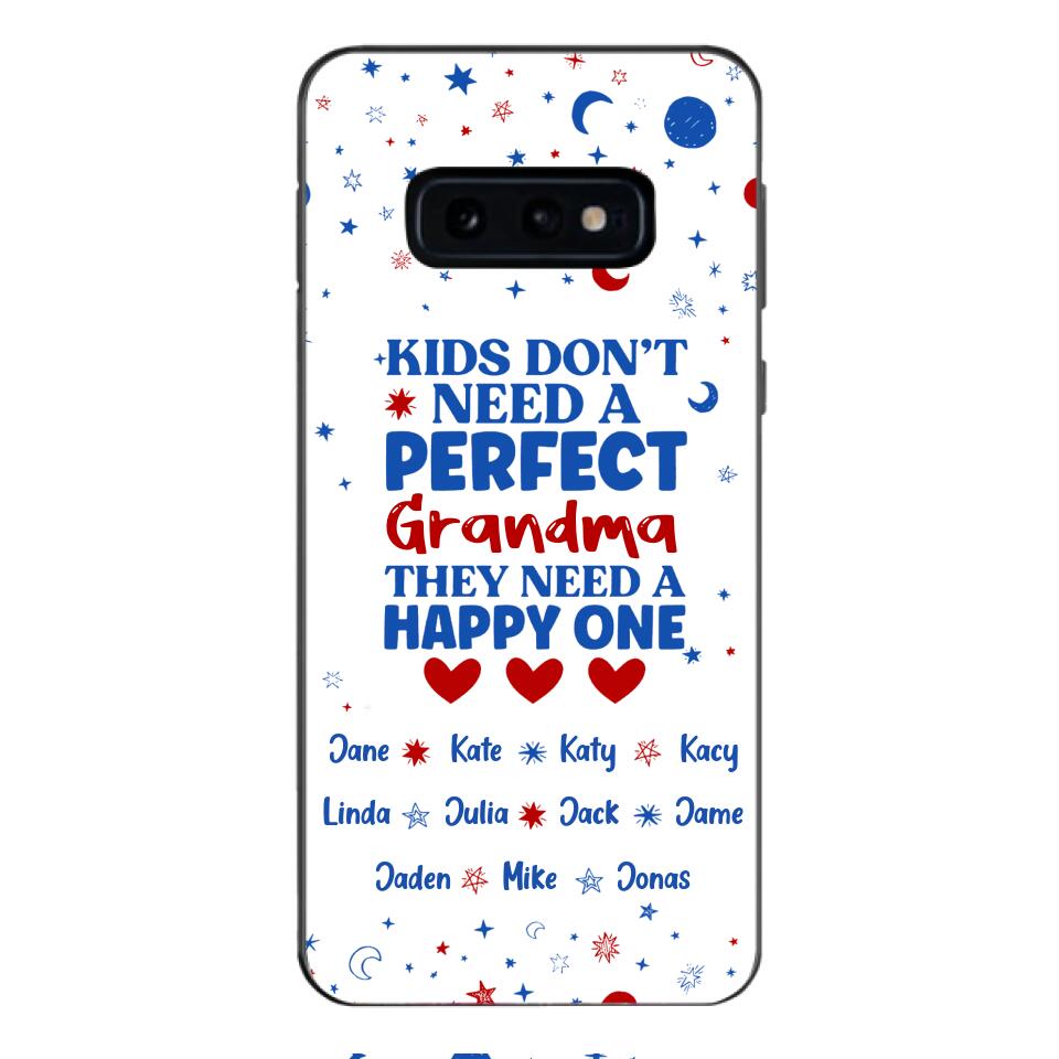 Personalized Grandma Kid Phone Case Printed 3T 0704