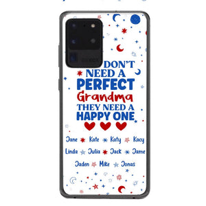 Personalized Grandma Kid Phone Case Printed 3T 0704