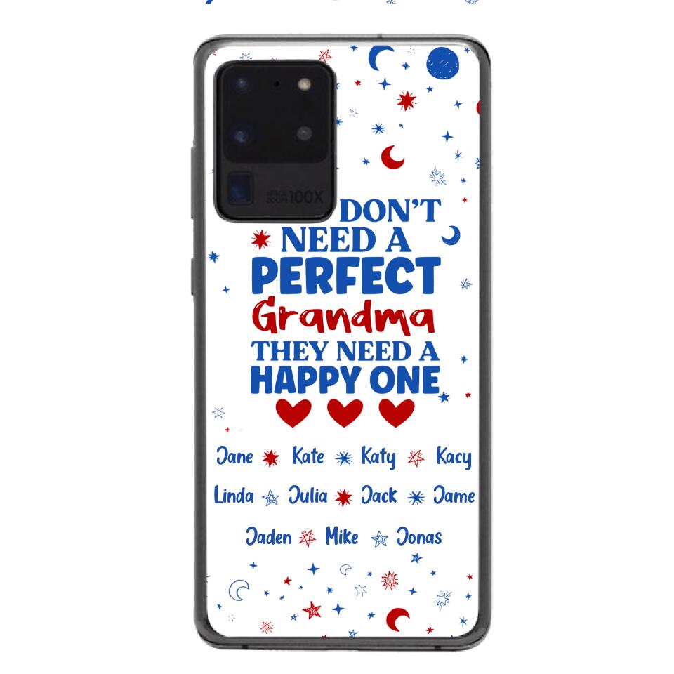 Personalized Grandma Kid Phone Case Printed 3T 0704