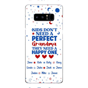 Personalized Grandma Kid Phone Case Printed 3T 0704